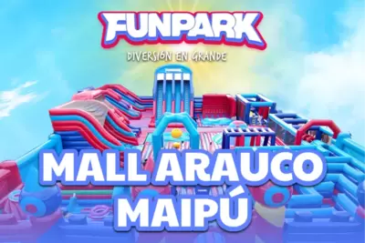 FUNPARK, La Experiencia Inflable Más Grande - Arauco Maipú - Diversión y juegos